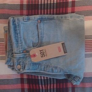Levi's 501 original fit stretch jeans 28W 32L